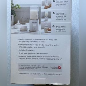 Digital bottle warmer